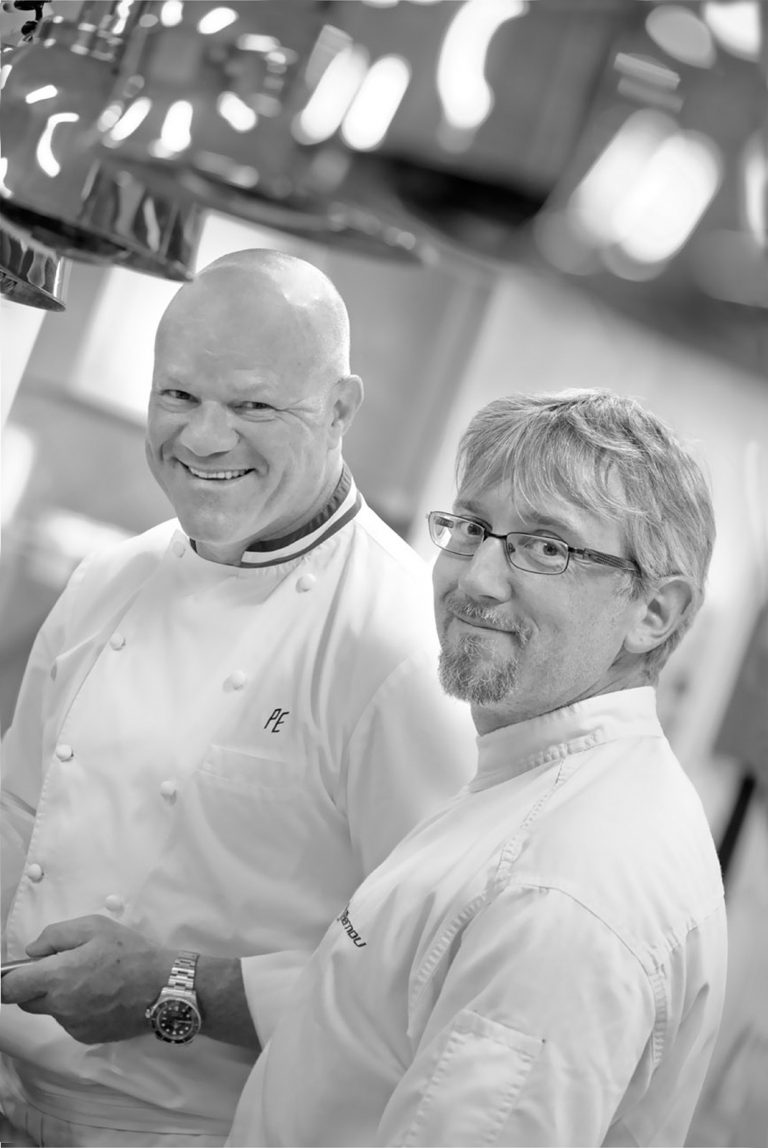 Philippe Etchebest et Frédéric Bernou